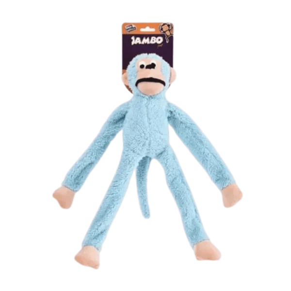 Mordedor Jambo Pelúcia Macaco Limited Azul