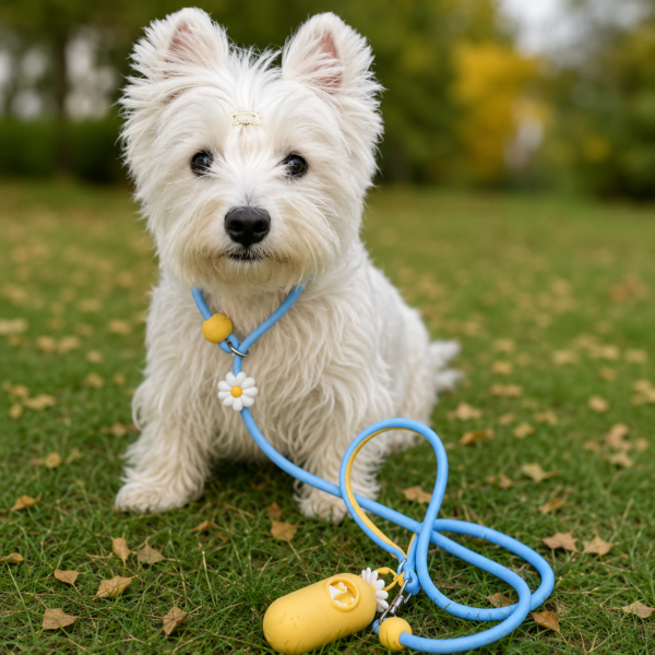 Guia Unificada Para Cães Vetreska Connect Lite Rope Leash - Daisy