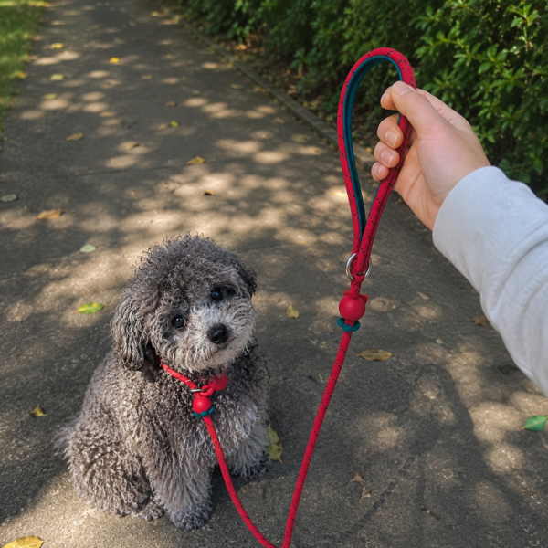 Guia Unificada Para Cães Vetreska Connect Lite Rope Leash - Strawberry