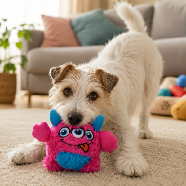 Brinquedo para cachorro - 2in1 Monstro Gen 1 - Rosa Grande